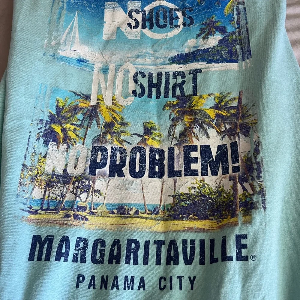 Margaritaville Aqua Long Sleeve Tee - Picture 5 of 5